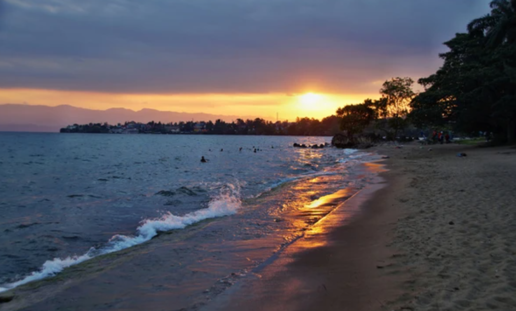 Lake Kivu in western Rwanda
