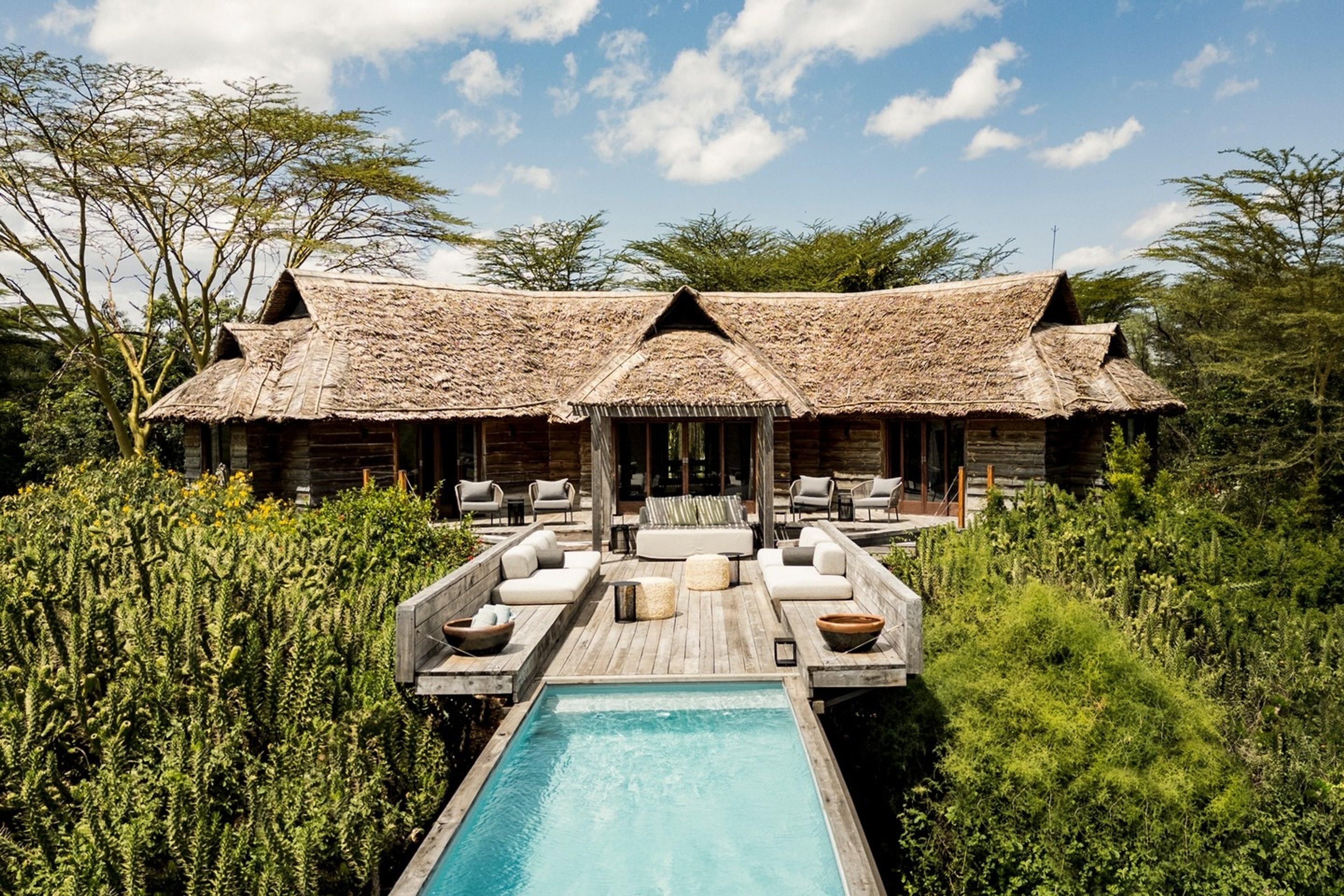 Luxury safari lodge