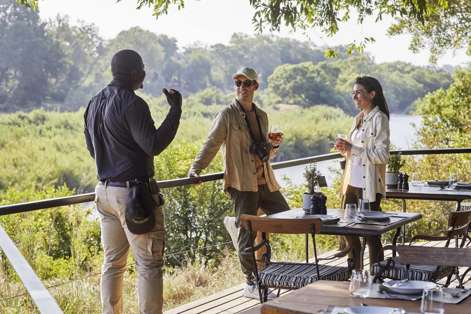 Travellers enjoying an East African adventure