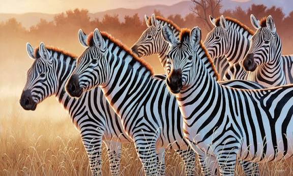 Zebras in Rwanda